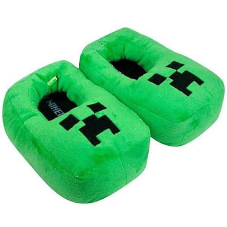 Picture of 04476-4479-MINECRAFT BED SLIPPER SQUARE/ROUND
